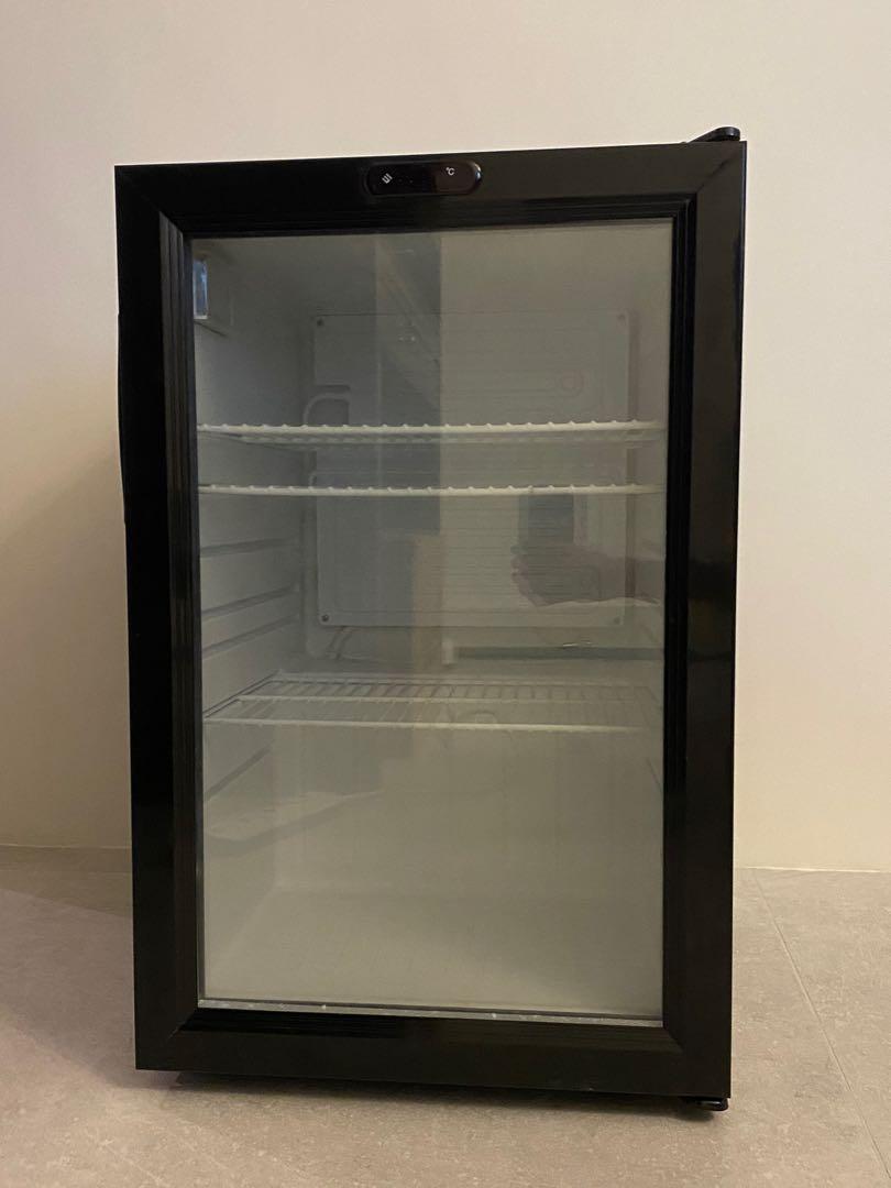 Mini Bar Fridge with Glass / See through view, TV & Home Appliances, Kitchen Appliances