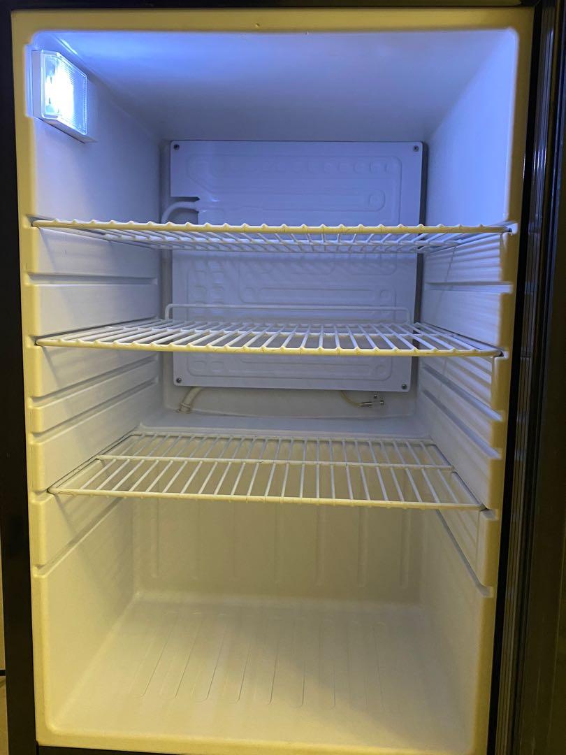 Mini Bar Fridge with Glass / See through view, TV & Home Appliances, Kitchen Appliances