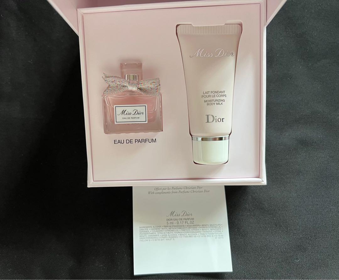 Cute Gift** Miss Dior Perfume Set, Beauty & Personal Care, Fragrance &  Deodorants on Carousell