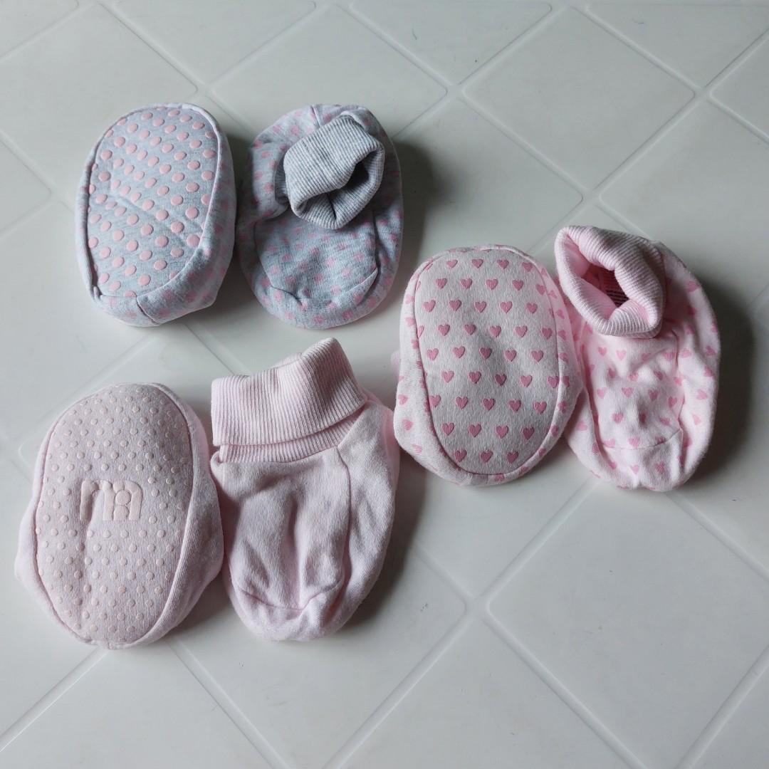 Mothercare Booties Set of 3 for Girls Babies Kids Babies Kids Fashion on Carousell