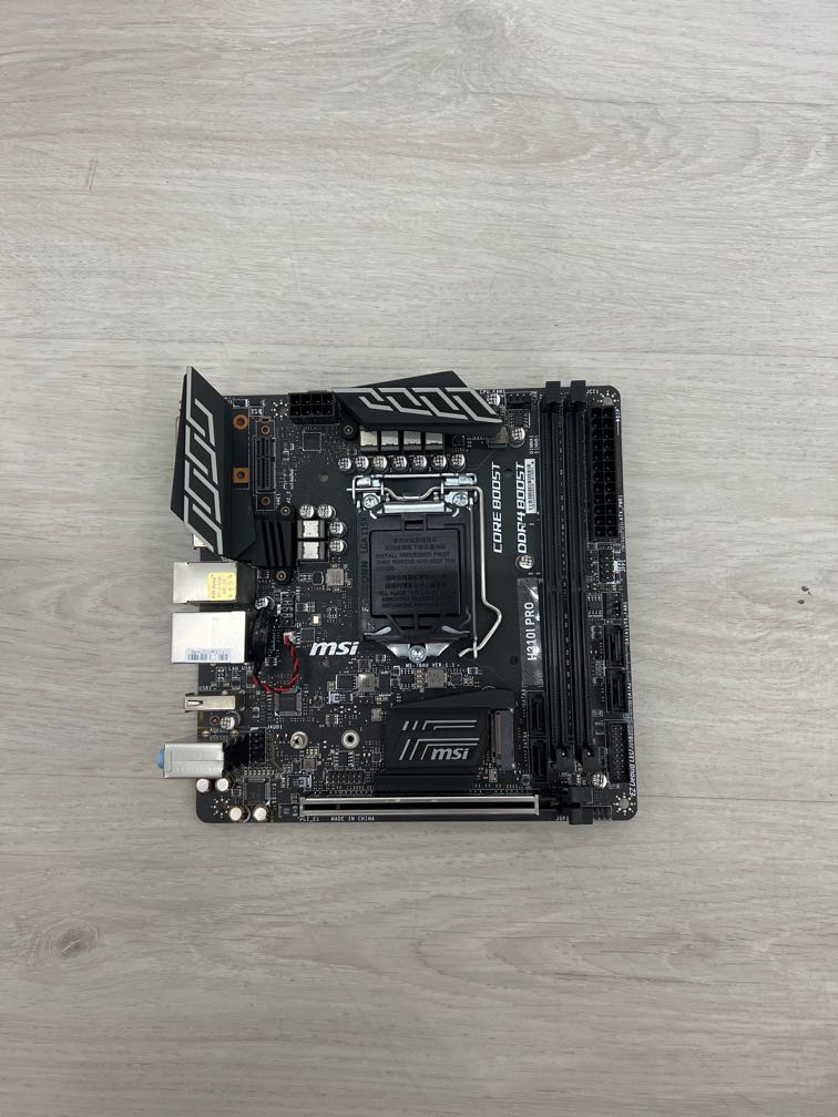 MSI H310i Pro Motherboard Computers Tech Parts Accessories Computer Parts on Carousell
