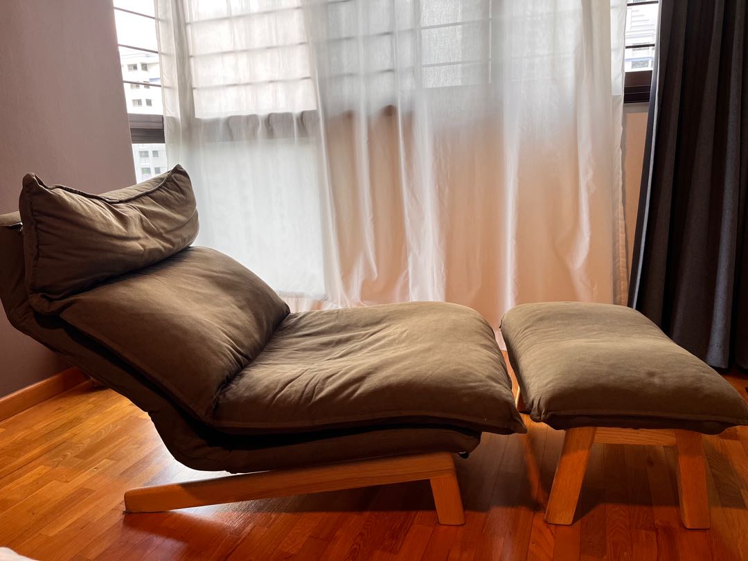 MUJI Recliner Lounge chair Furniture Home Living Furniture