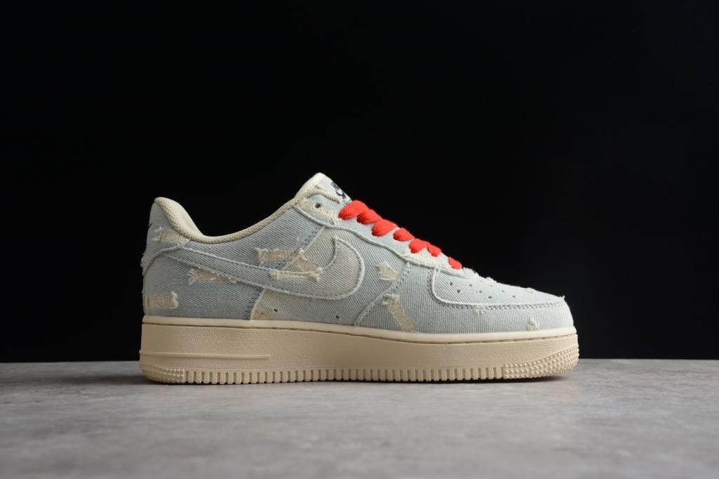 NIKE Air Force 1 low X Levis blue shoes EURO 36 45