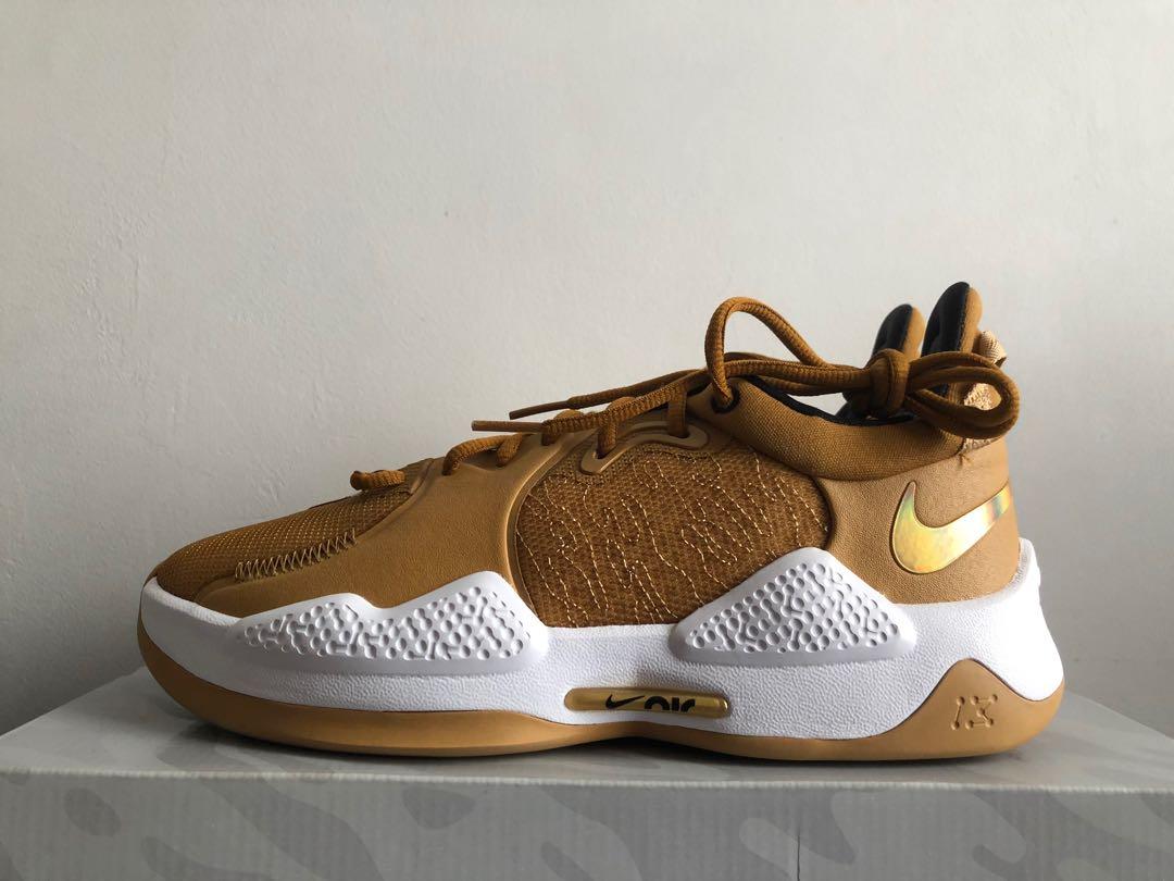 Nike Paul George 5 PG5 Metallic Gold