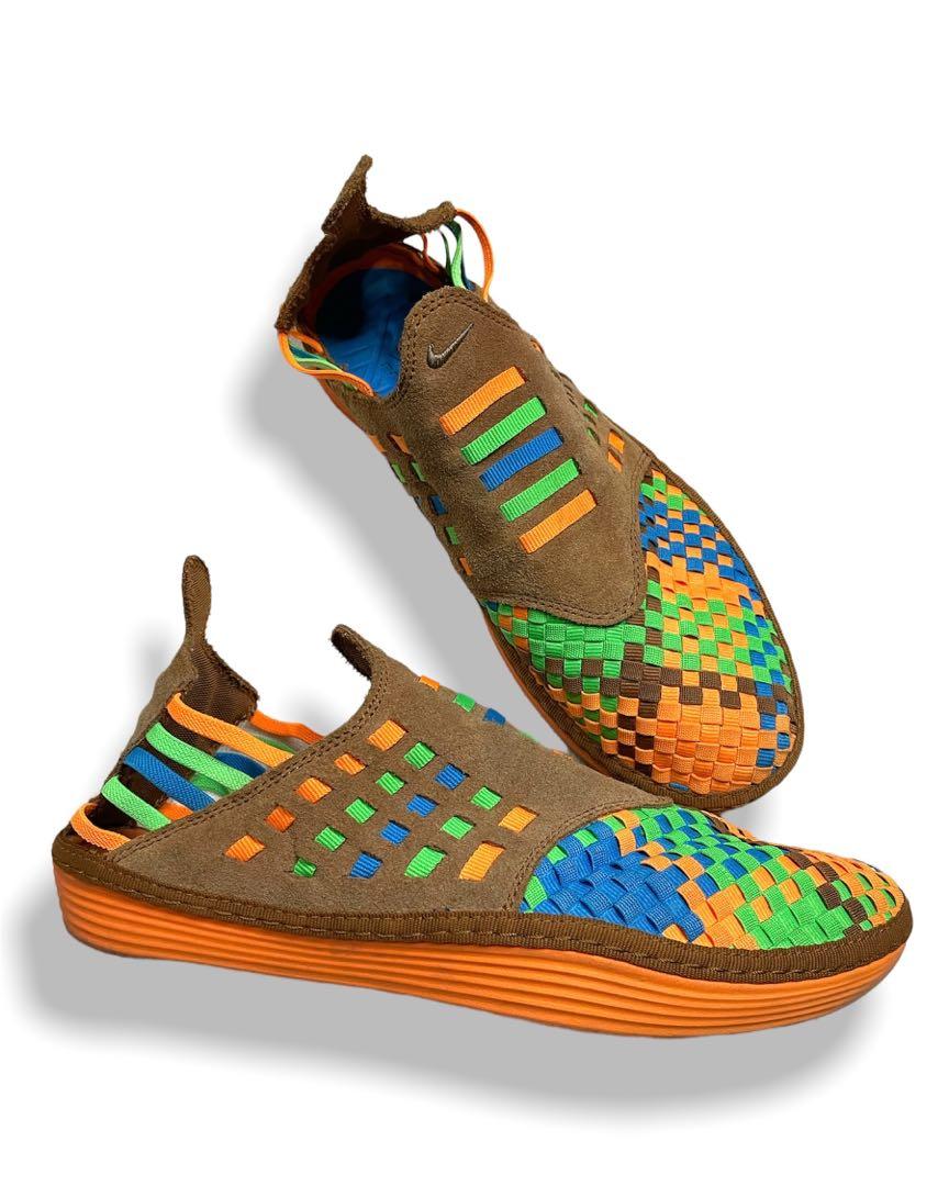 UK8 Nike Solarsoft Rache Woven Slip On Shoe Men s Fashion