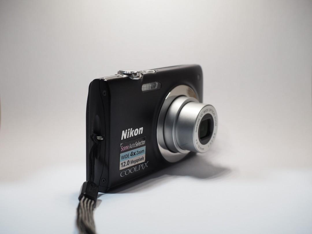 Nikon Coolpix S2500 12 Megapixels Digital Camera, Photography, Cameras on