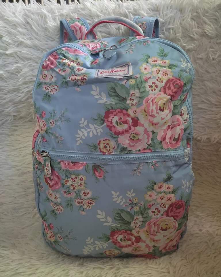 Original Cath Kidston Foldable backpack, Women's Fashion, Bags