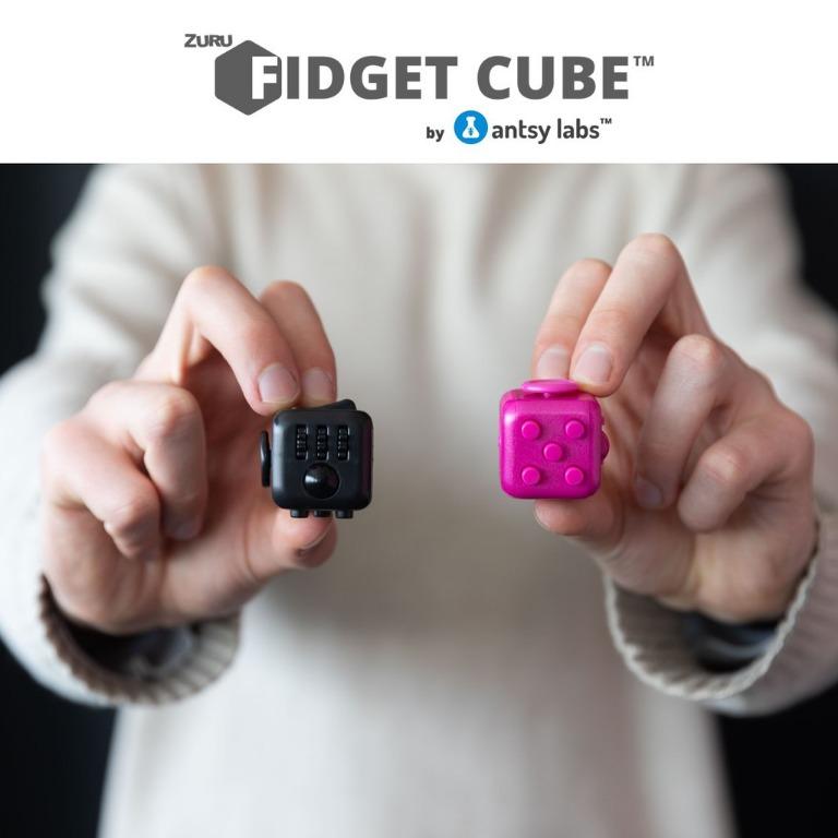 Original Fidget Cube By Antsy Labs S5 Black Pink Fidget Toy Ideal For Anti Anxiety Adhd And Sensory Play s1357 Food Drinks Gift Baskets Hampers On Carousell