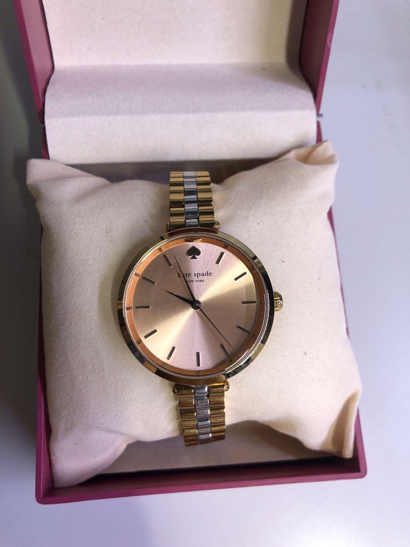 ORIGINAL KATE SPADE Holland Rose Dial Ladies Watch 1YRU0860