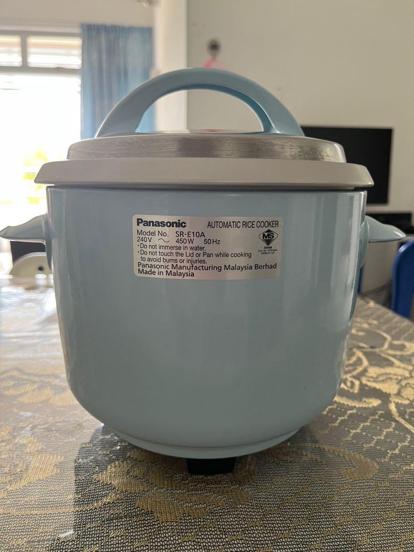 Panasonic SRE10A Rice Cooker 1.0L, TV & Home Appliances, Kitchen