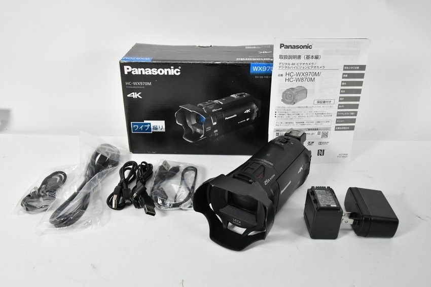 Panasonic松下HC-WX970M-K(黑色)數碼4K攝像機, 攝影器材, 相機- Carousell