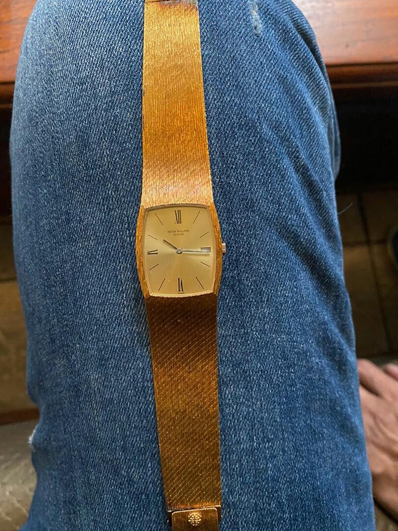 vintage gold patek philippe