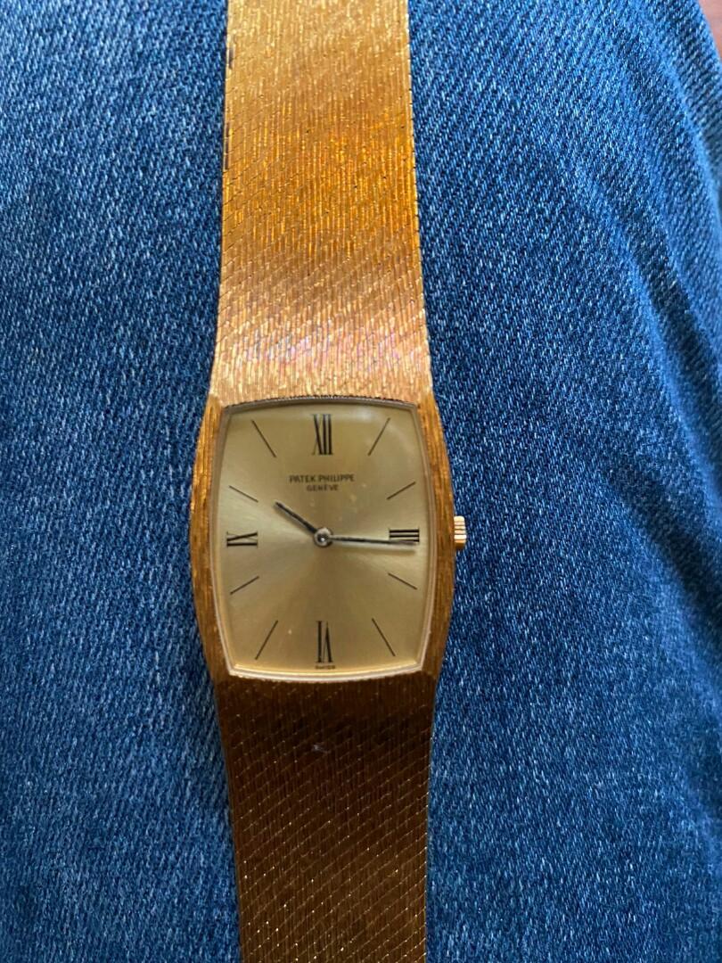 vintage gold patek philippe