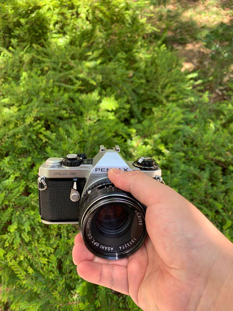 Pentax Me super smallest 35mm SLR of all times, Photography, Cameras on