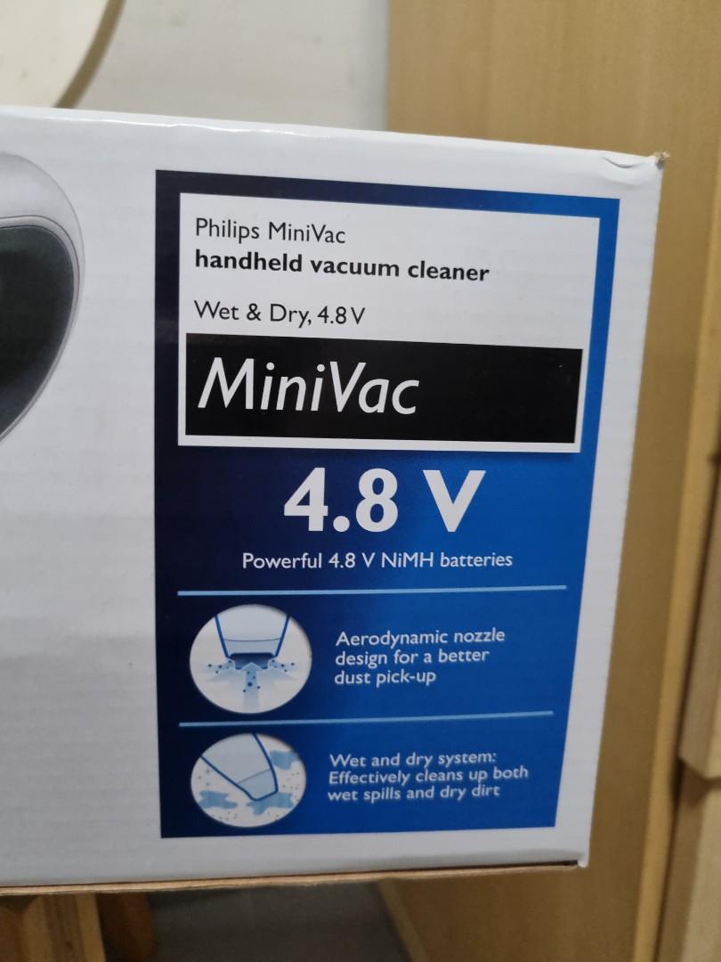Philips minivac 4.8v, TV & Home Appliances, Vacuum Cleaner & Housekeeping on Carousell