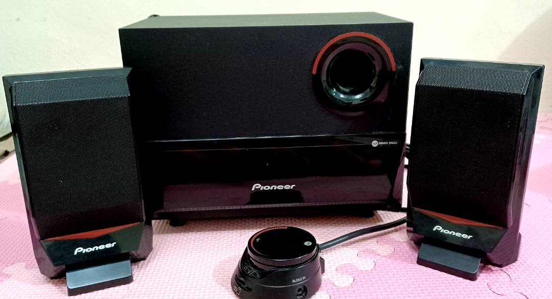 Pioneer 2.1 speakers store