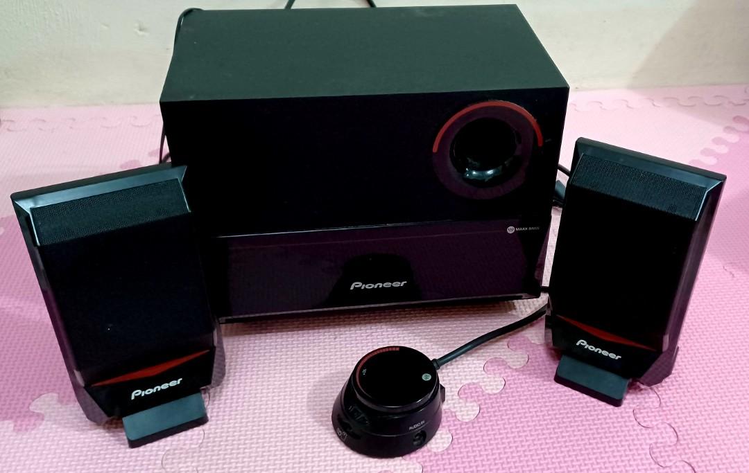 Pioneer outlet 2.1 speakers