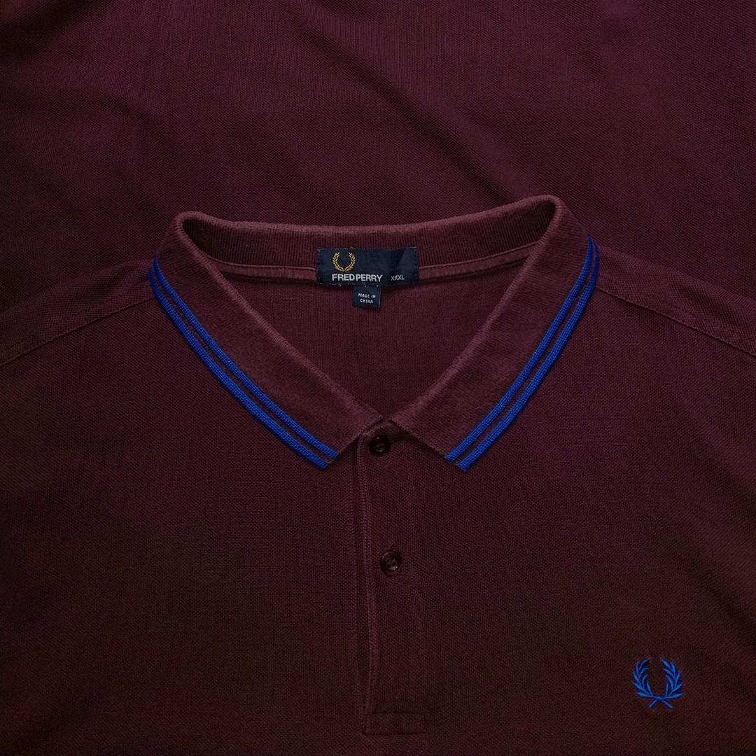 POLO SHIRT FRED PERRY TWIN TIPPED DARK 