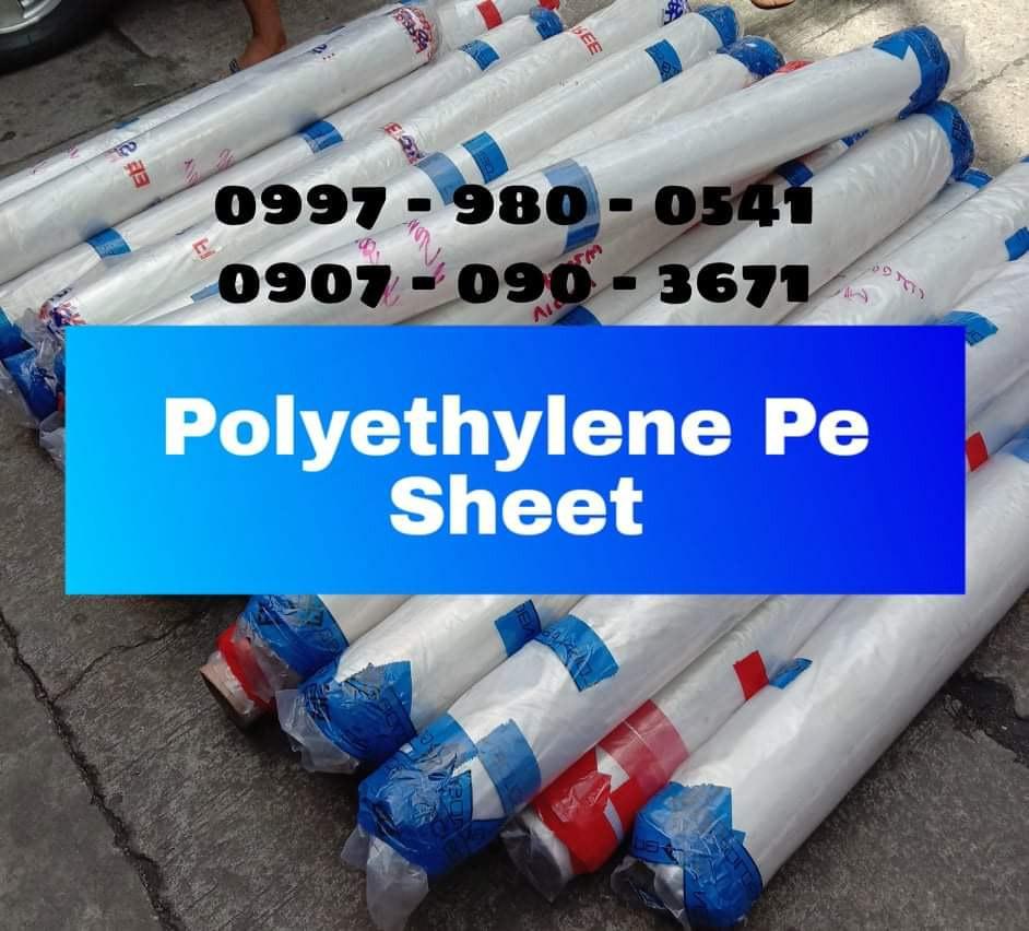 POLYETHYLENE PLASTIC SHEET, Commercial & Industrial, Construction & Building Materials on Carousell