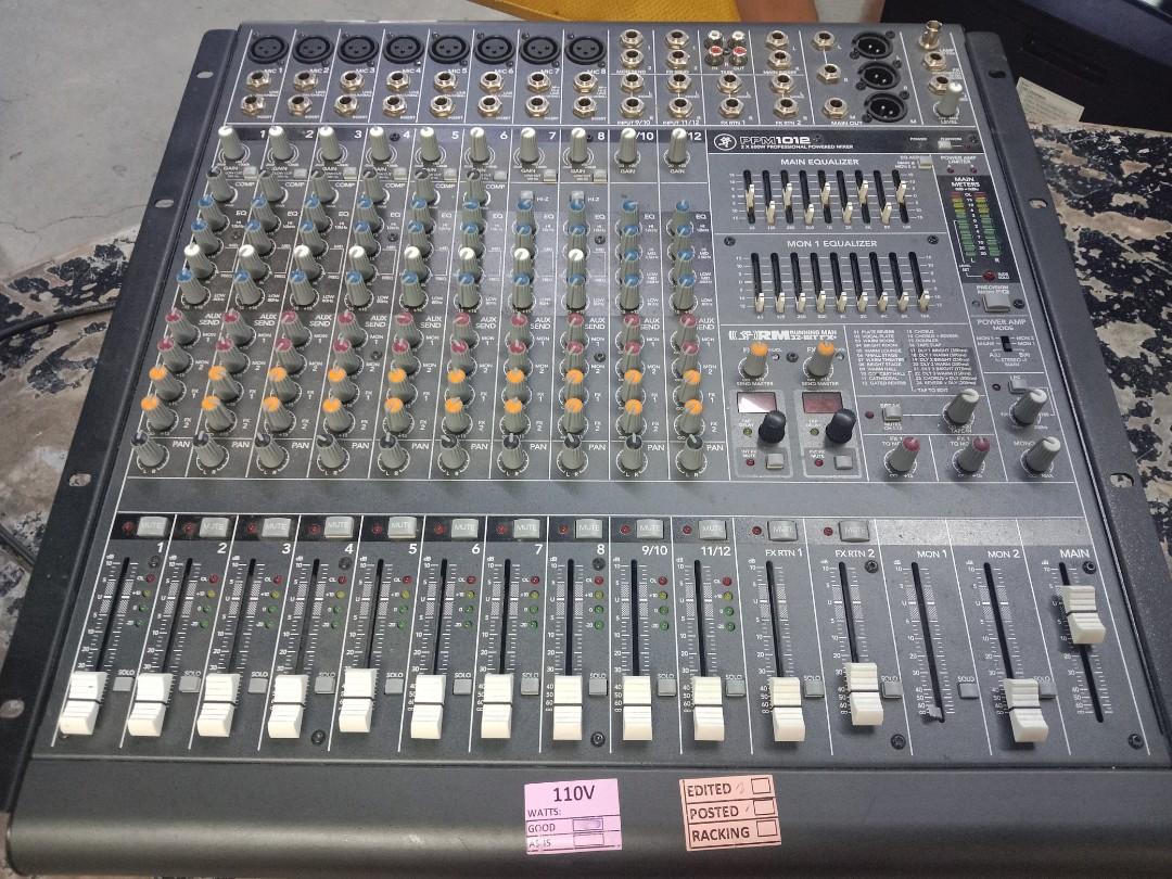 powered desktop mixer, Audio, Other Audio Equipment on Carousell