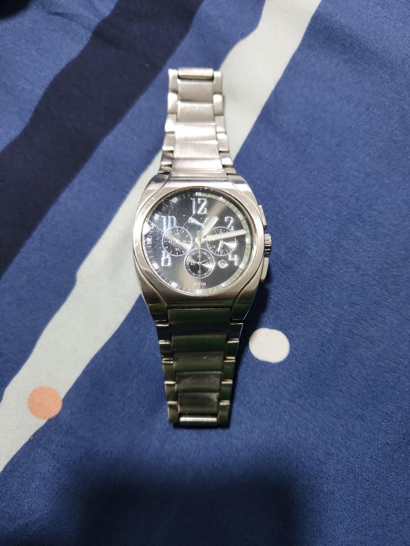 PUMA Stainless Steel Watch Men s Fashion Watches Accessories