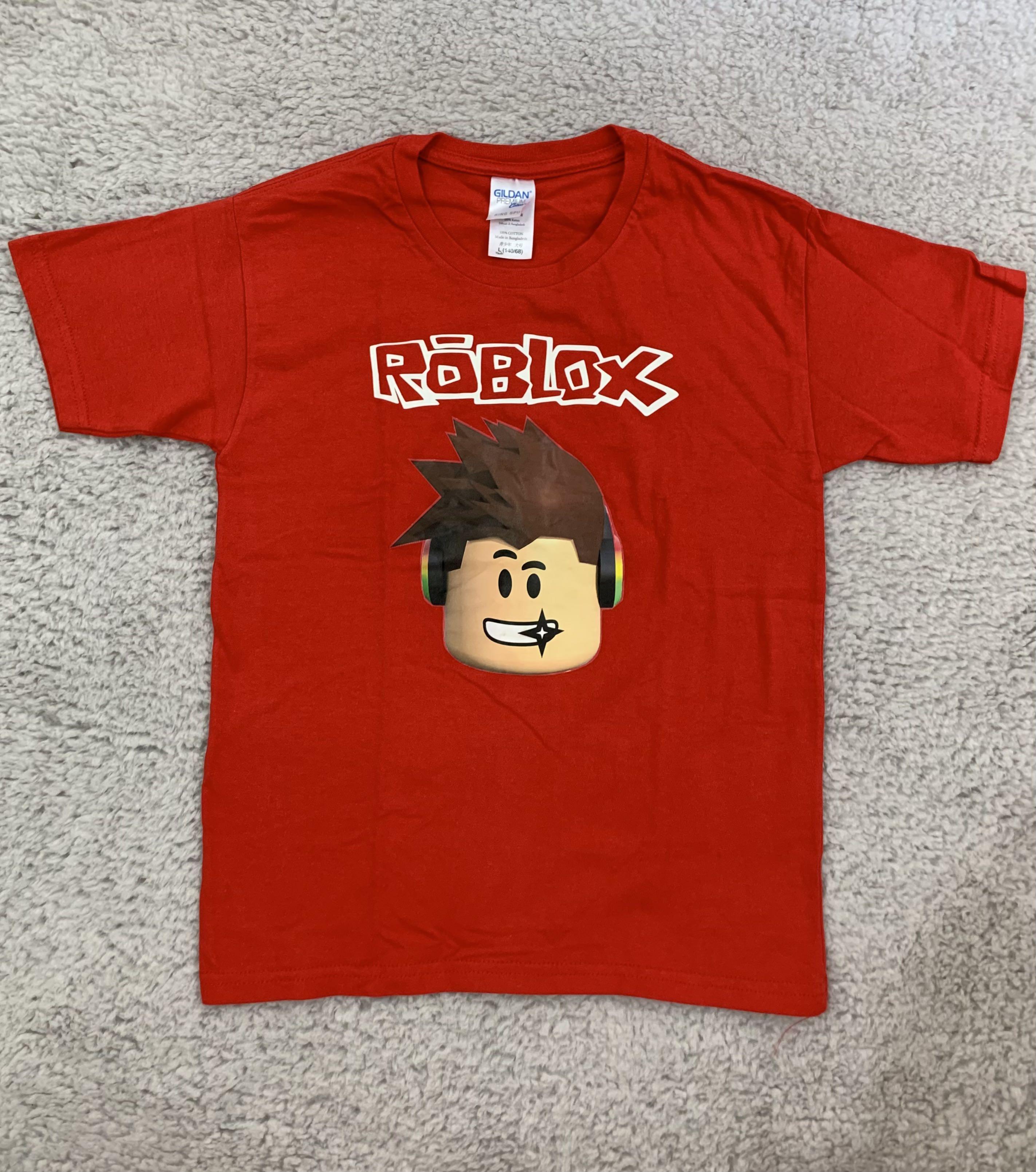 Red Roblox Shirt for Kids, Babies & Kids, Babies & Kids Fashion on ...