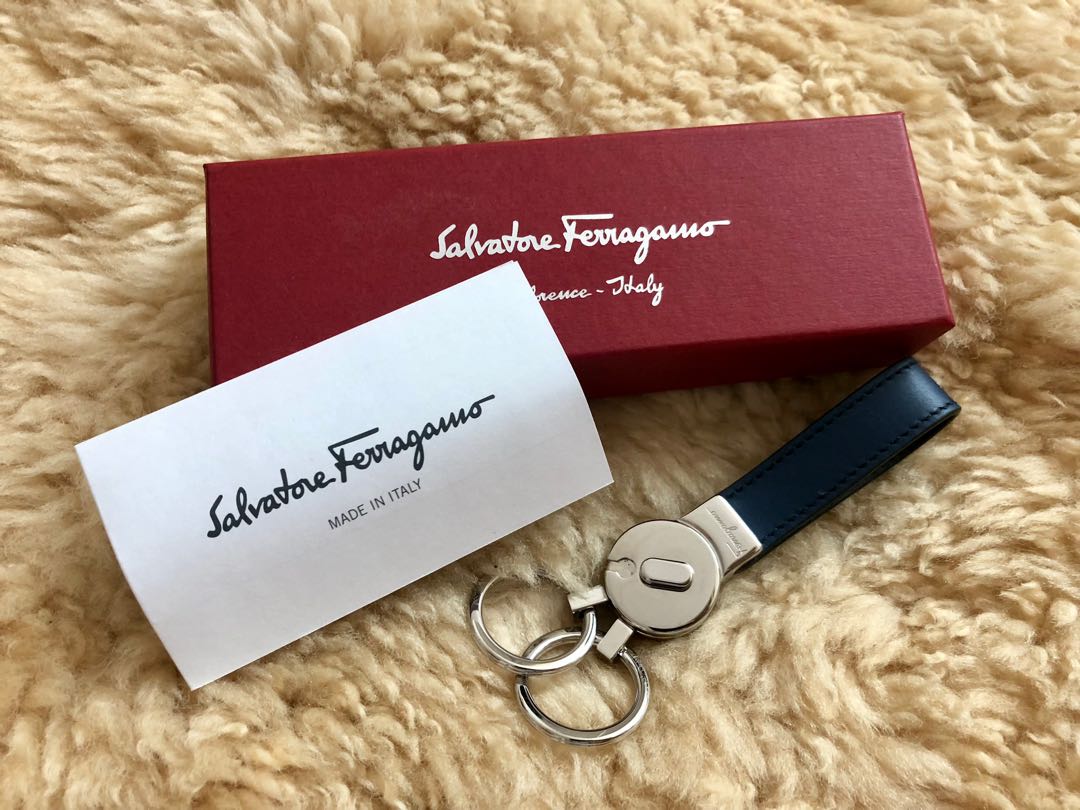 Salvatore Ferragamo Keychain, Luxury, Accessories on Carousell
