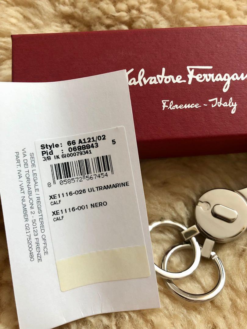 Salvatore Ferragamo Keychain, Luxury, Accessories on Carousell