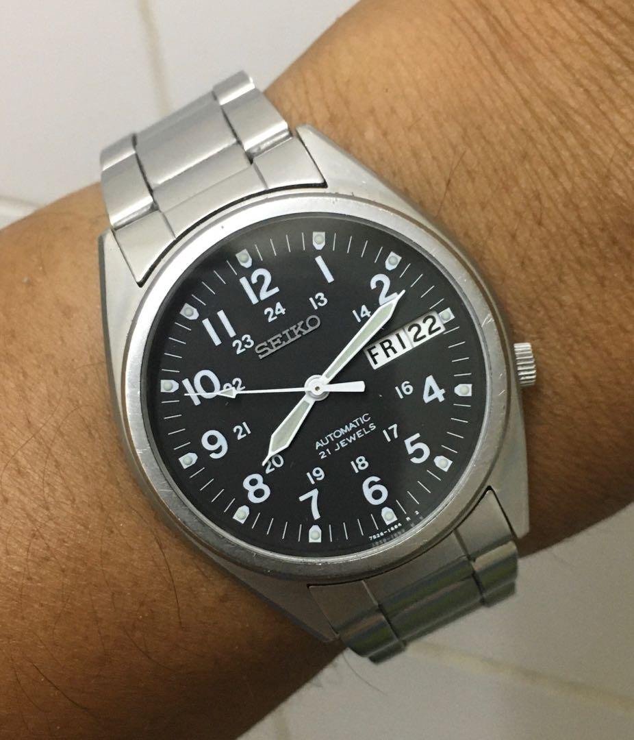 Seiko store military 7s26