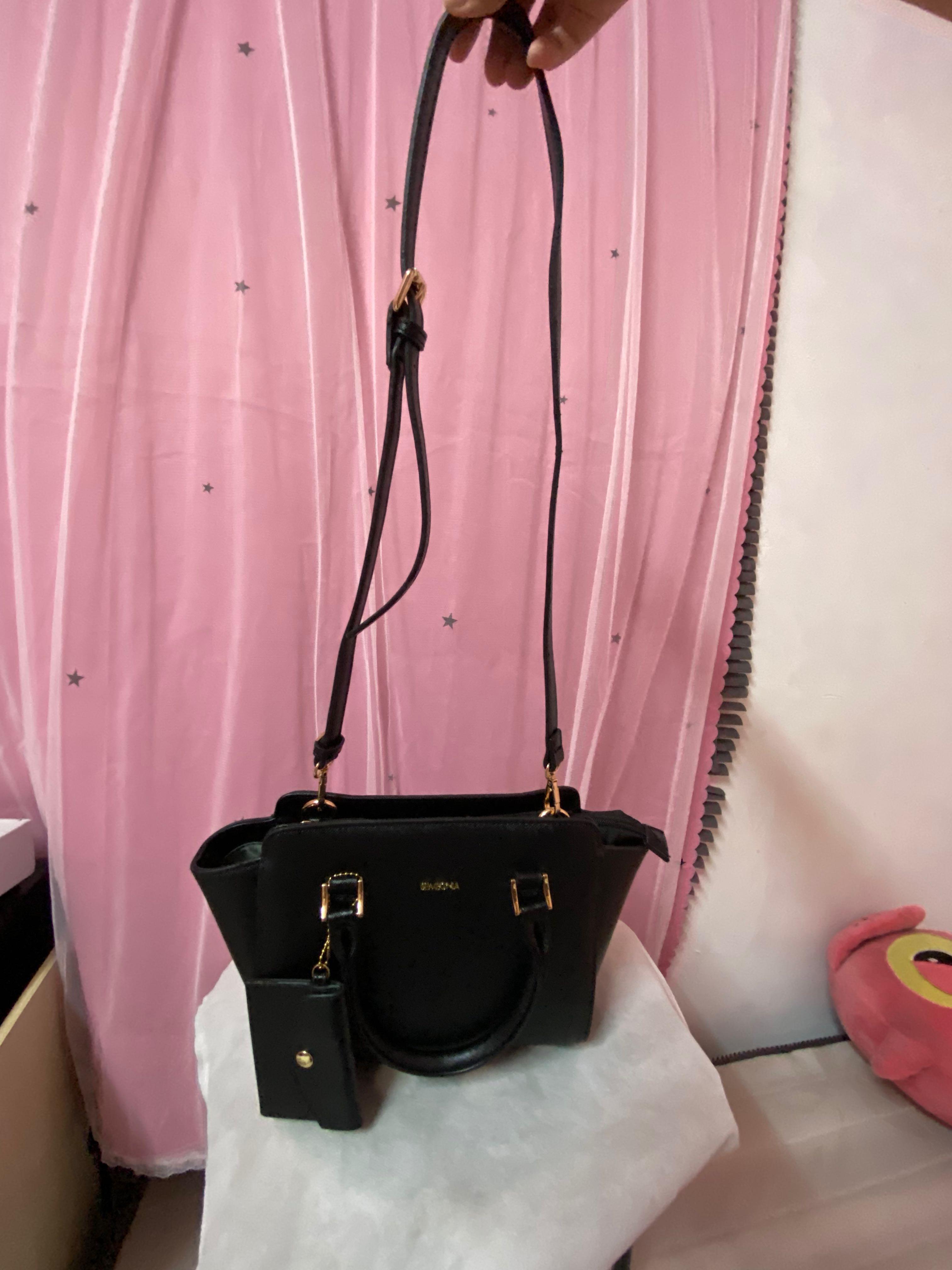 SEMBONIA Small Crossgrain Satchel Bag