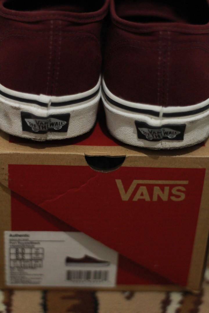 vans authentic size 15