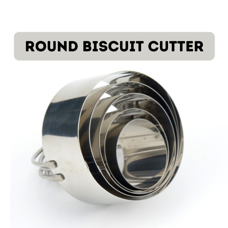 5pcs/Set Stainless Steel Cookie Cutters DIY Biscuit Mold Baking Die-cut 