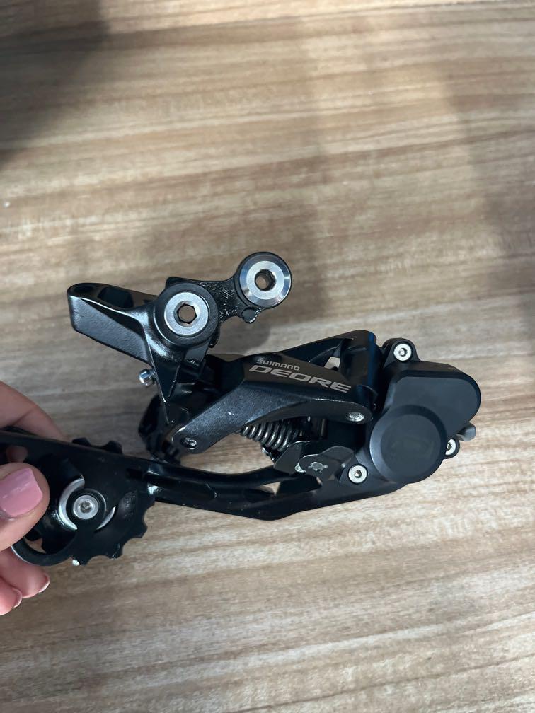 Shimano deore m6000 10 speed rear derailleur top