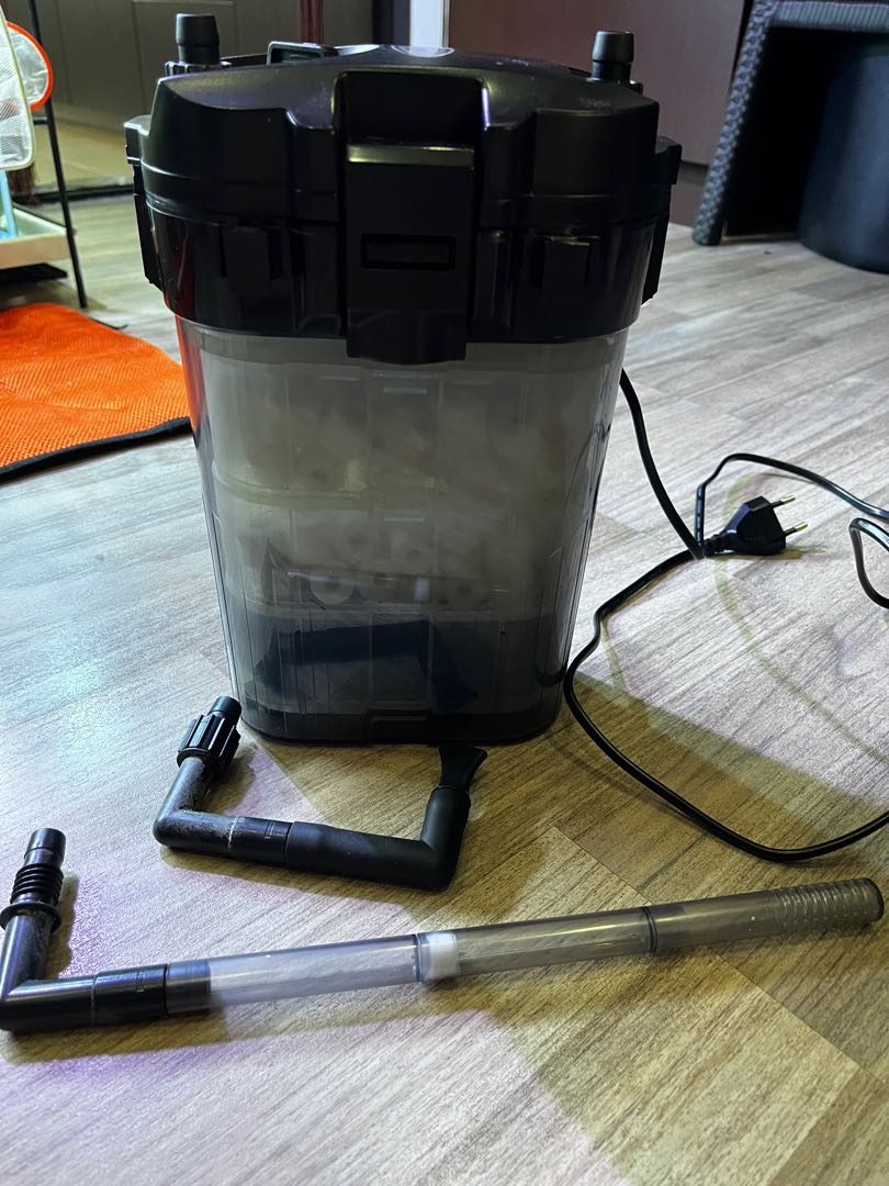 Shiruba xb305 canister filter, Pet Supplies, Homes & Other Pet