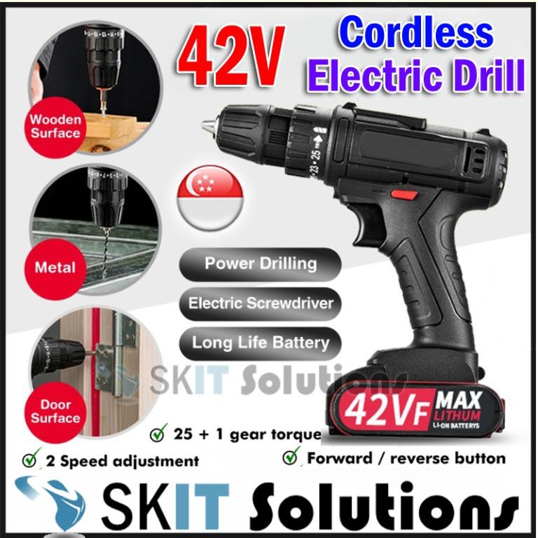 Wireless best sale electric drill