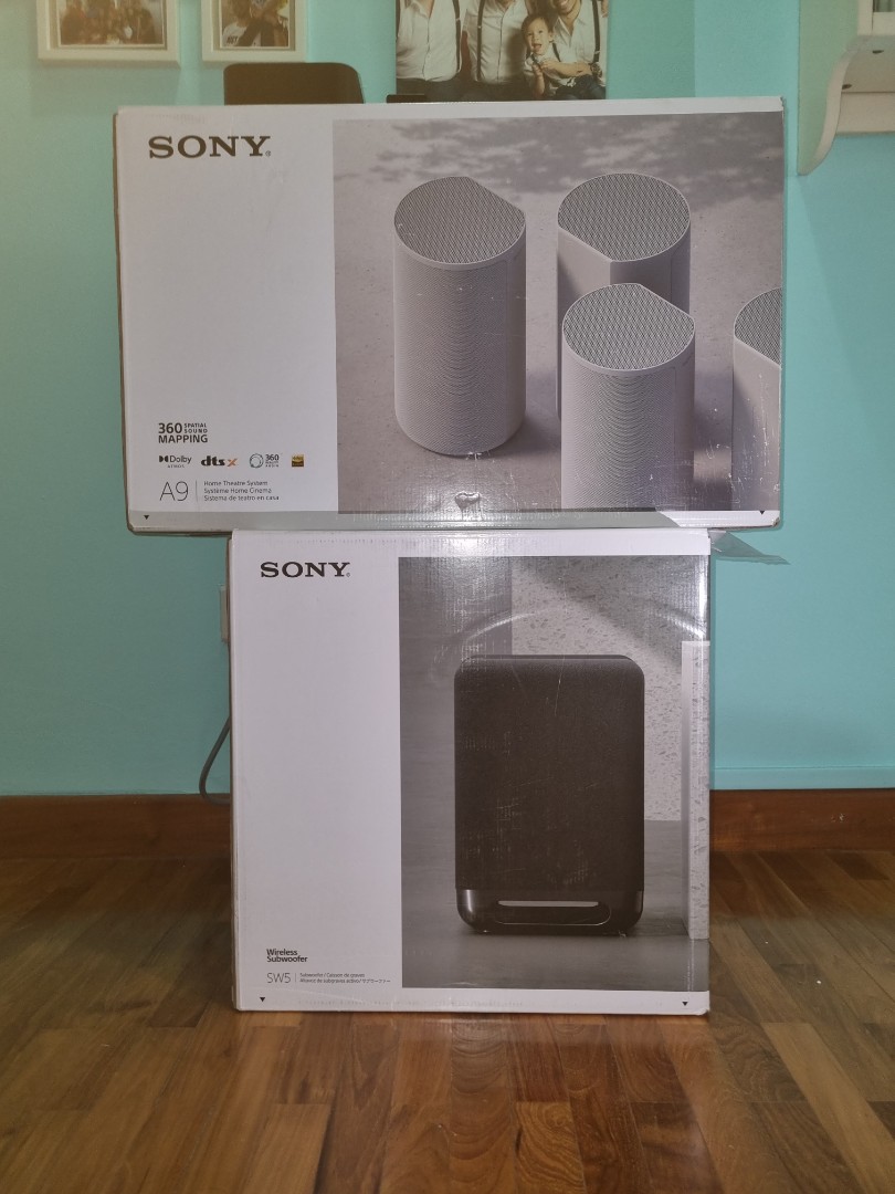 Sony HTA9 sound system and SW5 subwoofer, TV & Home Appliances, TV