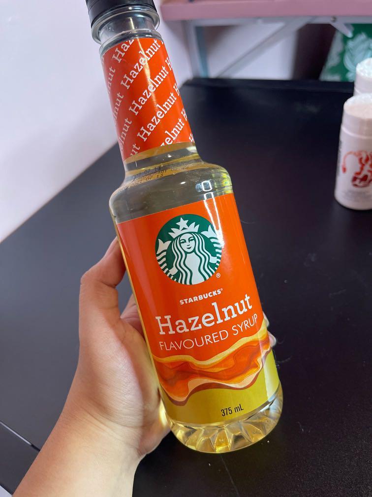 Starbucks sales hazelnut syrup