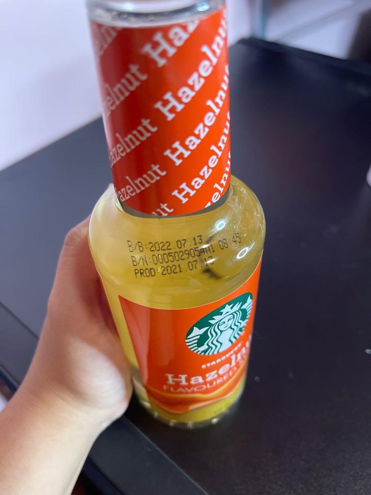 Starbucks Hazelnut Syrup, Food & Drinks, Other Food & Drinks on Carousell