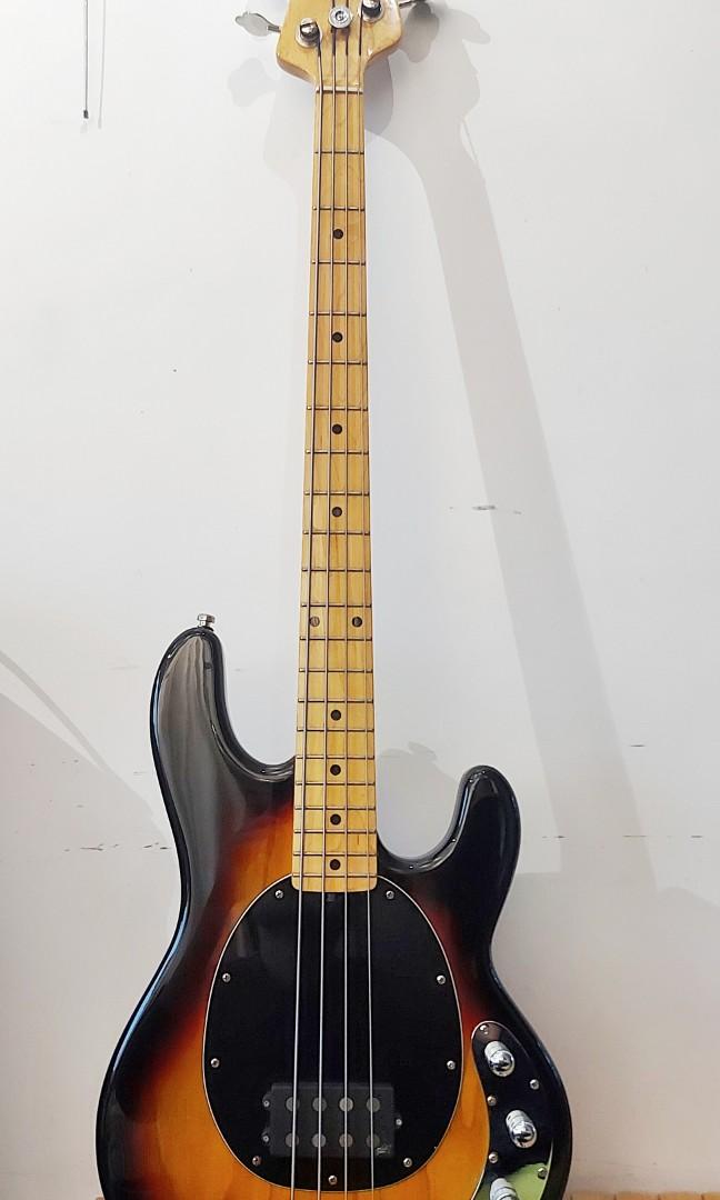 Bass Sterling by musicman Ray34ca with Aguilar pickup & obp-3