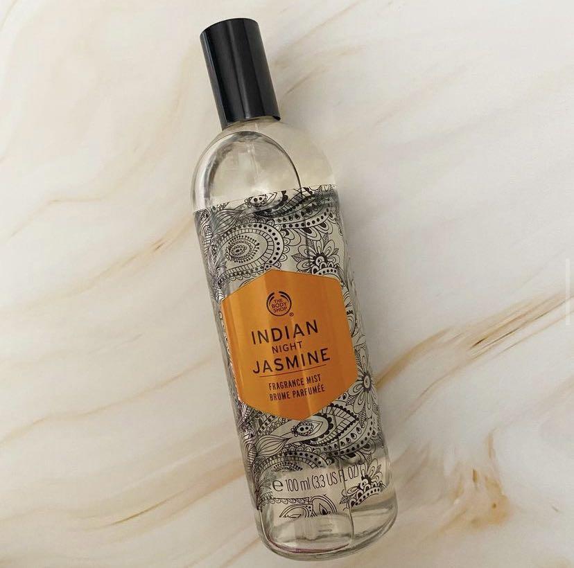 The Body Shop Indian Night Jasmine Fragrance Mist 100ml, Beauty