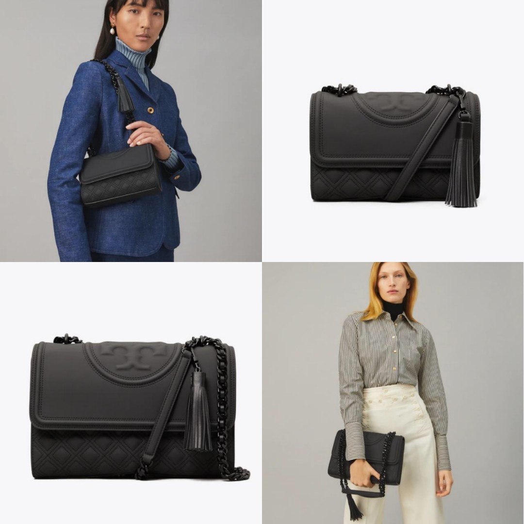 Tory Burch Fleming matte convertible shoulder bag