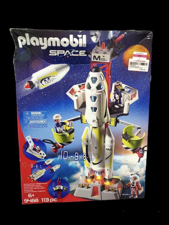 TP-Playmobil 9488 Mission Rocket with 