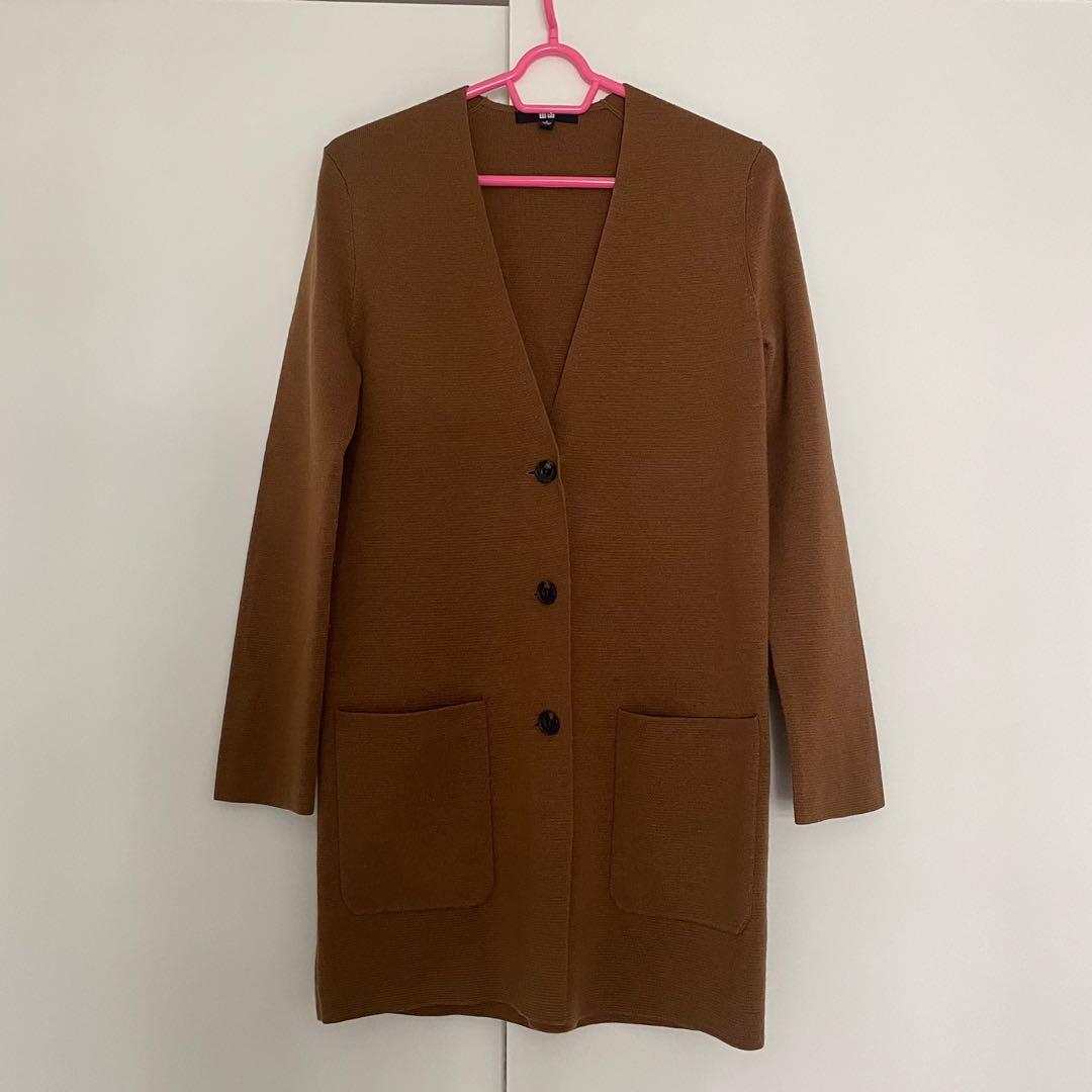 Uniqlo knitted coat cheap