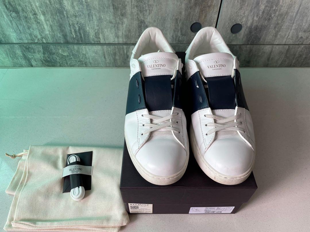 Valentino open hot sale sneaker on feet