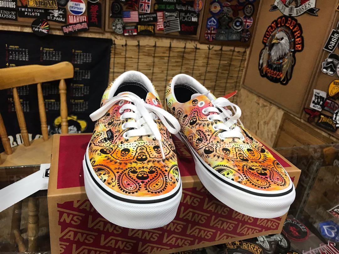 Vans ERA bandana tie dye orange