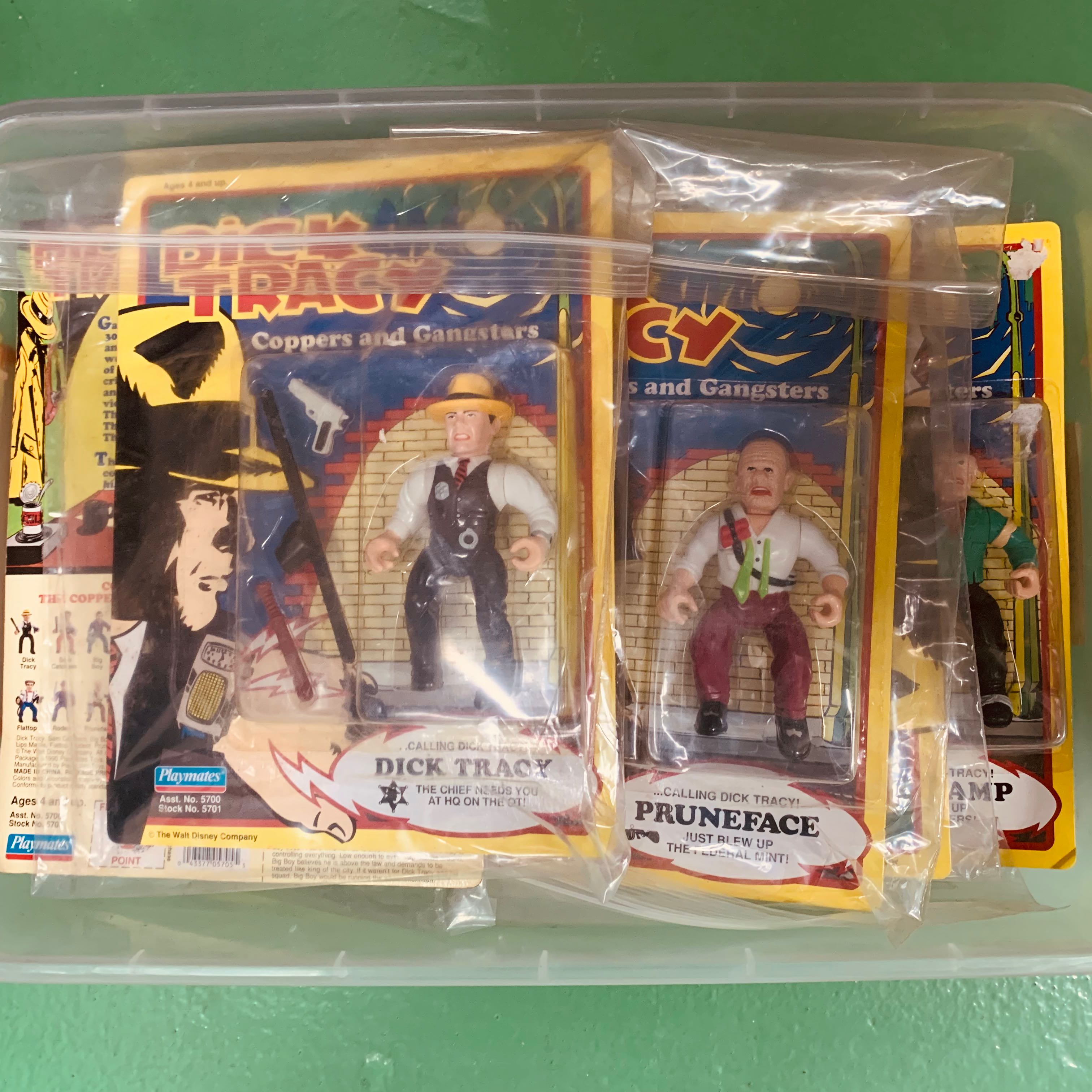 DICK TRACY THE MOVIE (1990 Playmates) - The Tramp Action Figure