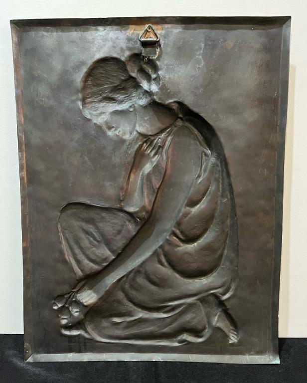 Vintage Brass Wall Decor, Furniture & Home Living, Home Decor, Wall