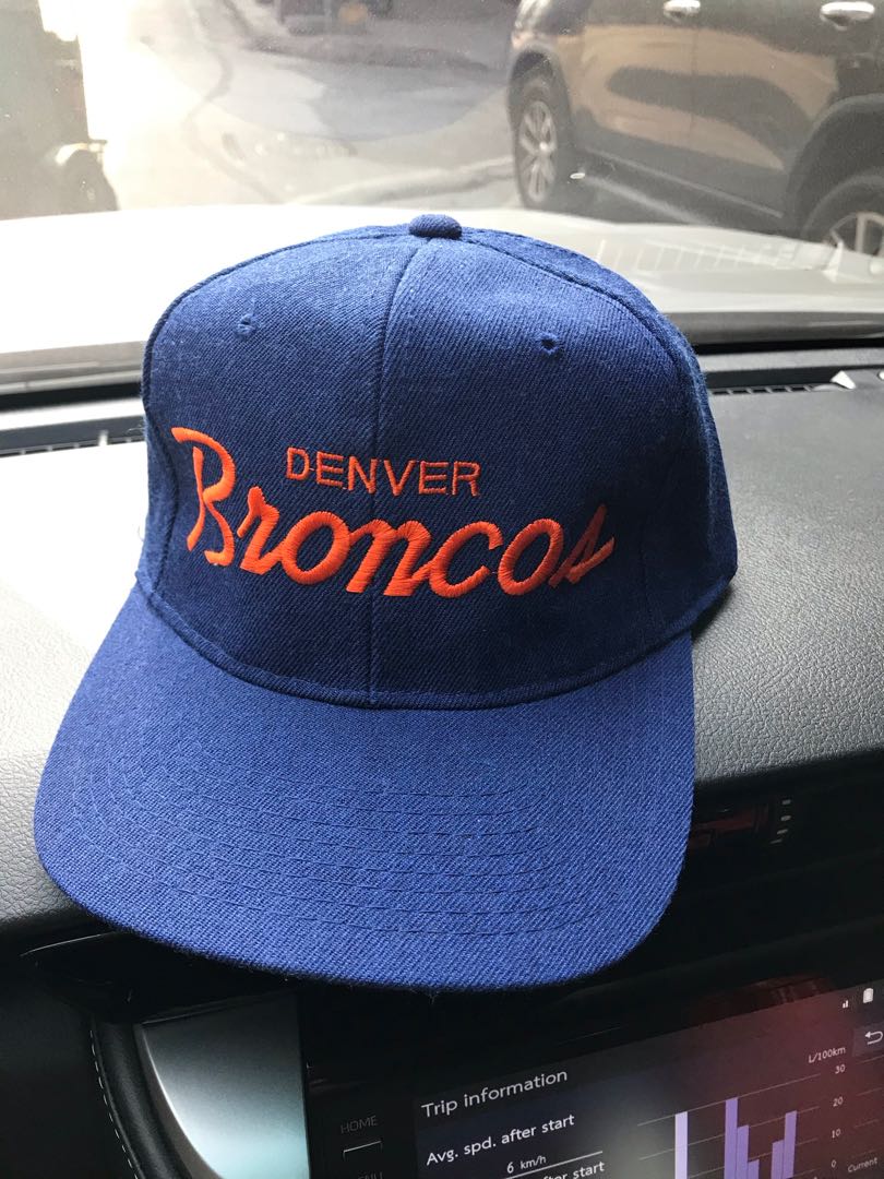 Vintage Sports Specialties Denver Broncos Black Snapback NWOT — Roots