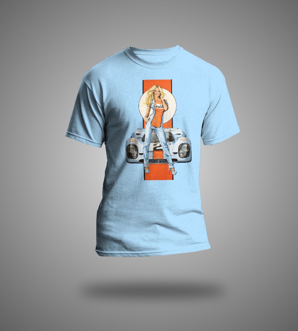 Vintage Gulf Motorsports Racing Chick T 