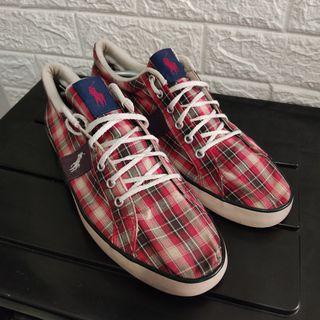 11uk | Polo Ralph Lauren Plaid Canvas Sneakers